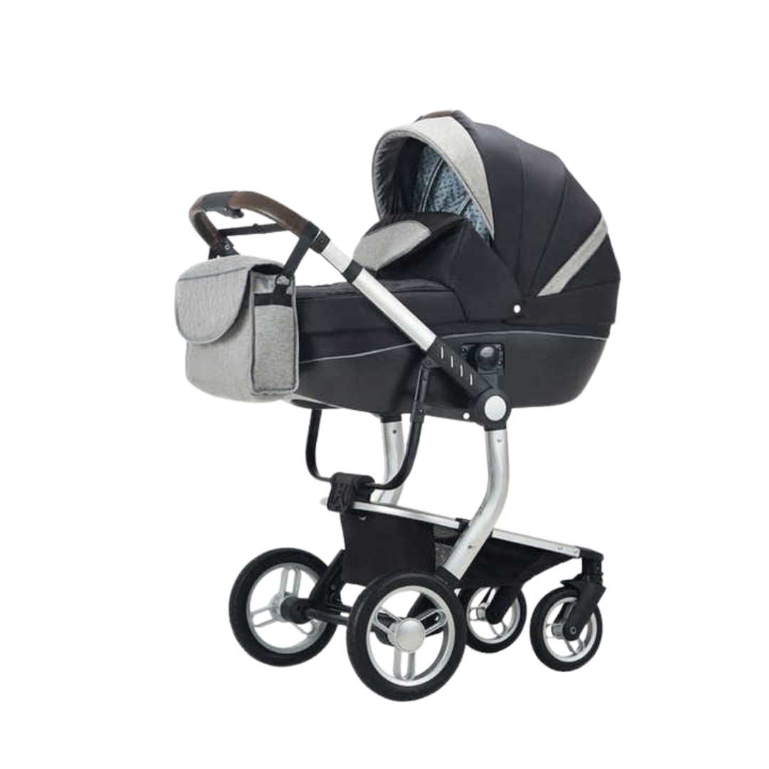 Poussette de luxe de haute qualité Poussette de bébé 3 en 1