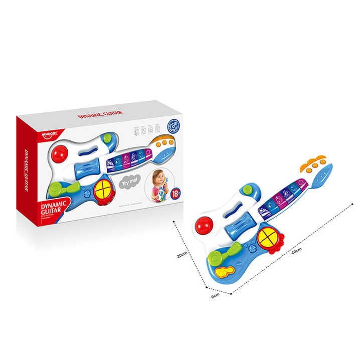 Jouets de Guitare à Piles
