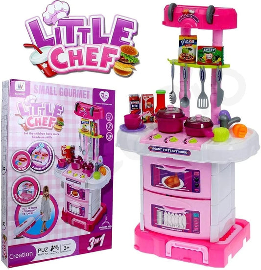 Ensemble de cuisine de luxe Little Chef pour enfants .
