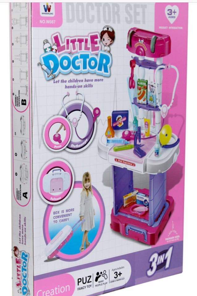 Ensemble de support de chariot pour docteur