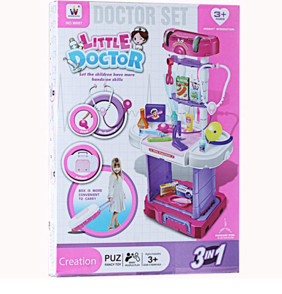 Ensemble de support de chariot pour docteur
