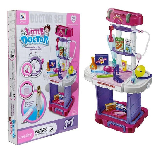 Ensemble de support de chariot pour docteur
