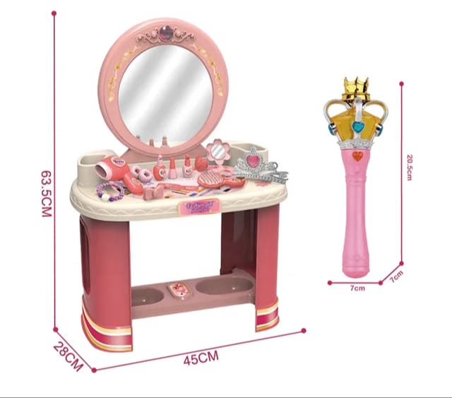 Ensemble de coiffeuse