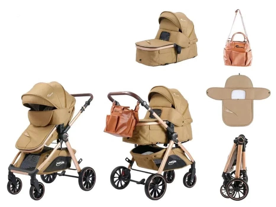 Poussette transformable 4 pieces